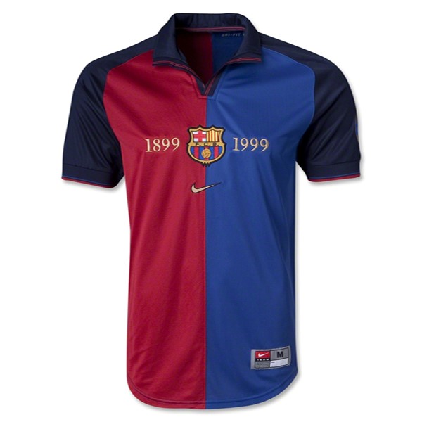 Thailande Maillot Football Barcelone Domicile 1899 1999